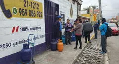 Distribuidoras de balones gas de Arequipa se abastecen tras desbloqueo de vías