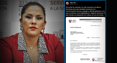Digna Calle formaliza su renuncia a la Mesa Directiva y al pago de remuneración como congresista