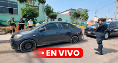 Crimen en San Miguel EN VIVO: PNP intervino supuesto auto usado por sicarios para asesinar a 6 personas