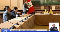Subcomisión de Acusaciones recibe testimonios por caso “Los Niños”