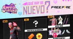 Free Fire: agenda semanal por Día de San Valentín, del 8 al 14 de febrero, con Royale Rosa