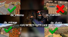 ¿Cuáles son los mejores mapas de Counter-Strike y por qué cs_mansion no está entre ellos?