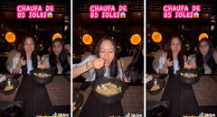 Jóvenes van a restaurante y quedan sorprendidas con el chaufa de S/85: "Caro pero delicioso"