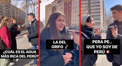 Europeos responden a la pregunta "¿cuál es el agua más rica del Perú?" y solo uno conoce la respuesta