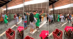 Joven deja de lado su pichanga para bailar huaylas y sus pasos emocionan a miles en TikTok