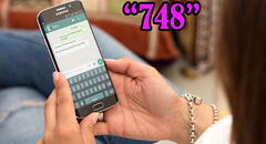 ¿Qué significa cuando alguien te envía el número 748 por WhatsApp? Aquí la respuesta