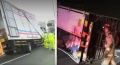 Panamericana Sur: camión ocasionó choque múltiple esta madrugada