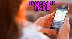 ¿Qué significa cuando alguien te envía el número 831 por WhatsApp? Aquí la respuesta