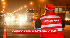 ¿Eres titulado y buscas trabajo? Sutrán ofrece empleos con sueldos de hasta S/7.000