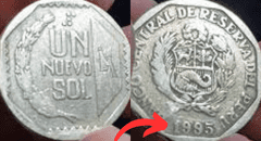 ¿Cómo es la moneda de S/1 de 1995 que podría costar más de 700 soles?
