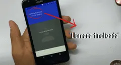 ¿Por qué cuando llamo a un número me sale "llamada finalizada" y se cuelga sola?
