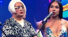 Dayanita le levanta la voz a Jorge Benavides por querer interrumpirla en sketch: ¿Me dejas hablar?