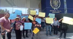 Familiares piden prisión para chofer que provocó choque con 2 fallecidos en Arequipa