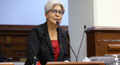 Congresista María Agüero: a nadie le alcanza el sueldo en este sistema