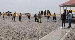 "No te vayas, mi amor, no te vayas": hombre muere tras ahogarse en playa Cantolao