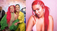 María Pía se luce junto a Karol G en el lanzamiento del nuevo álbum de la cantante colombiana