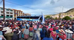 Aimaras y camioneros activan protestas
