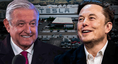 AMLO anuncia que Elon Musk instalará megafábrica Tesla de autos eléctricos en México