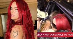 Karol G consuela y tiene tierno gesto con fan que se emocionó al encontrársela en la calle