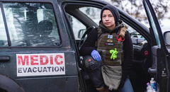 Ucrania: una peruana al rescate de las víctimas silenciosas