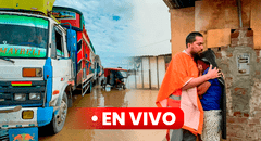 Lluvias en el norte EN VIVO: desborde de ríos, reportes de desaparecidos y último minuto del ciclón Yaku