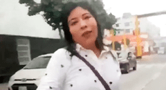 Betssy Chávez reaparece tras suspender su seguridad personal y ausentarse en el Congreso