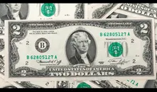 ¿Cuáles son los billetes de 2 dólares que pueden llegar a costar hasta 4.500 dólares?