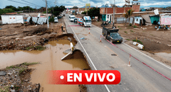 Ciclón Yaku EN VIVO: reportan torrenciales lluvias con truenos en el norte y crecida de ríos en Lima