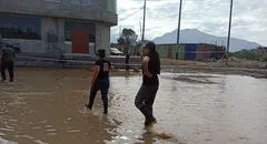 Río Moche se desborda y deja al menos 50 familias afectadas en Trujillo