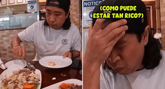 Coreano prueba ceviche mixto por primera vez y queda encantado: "Esto es vida"