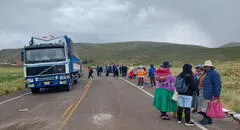 Pobladores en huelga se encargaron de liberar vías en Puno
