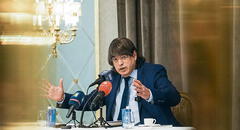 Jaime Bayly presentó Los genios en Madrid