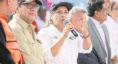 Dina Boluarte niega financiamiento electoral ilegal