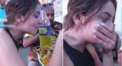 Salvadoreña prueba ceviche por primera vez y sorprende con su reacción: "Se me hace agua la boca"
