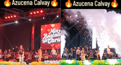 “Buscando un cariño”: Azucena Calvay estrenó nuevo mix durante presentación en Lima