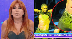 Magaly critica a Jonathan Maicelo por presumir arma durante show: "Así no le ganas a nadie"