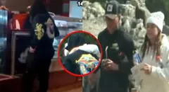 Jossmery Toledo se lucía en Cusco con la polera de Paolo Hurtado antes del ampay