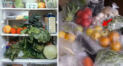 Por qué que no debes colocar verduras dentro de bolsas de plástico en el refrigerador