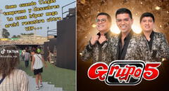 Peruana presume zona ultra VIP en concierto de Grupo 5 y se hace viral: “La favorita de Dios”