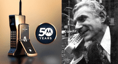 Se cumplen 50 años de la primera llamada por teléfono móvil: ¿qué se dijo y quién la hizo?