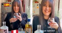 Española se sorprende al comparar pisco peruano con aguardiente chileno: “Sabe como a colonia”