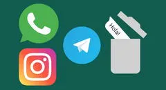 ¿Cuánto tiempo tengo para borrar un mensaje en WhatsApp, Telegram o Instagram?