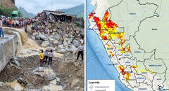 Lluvias en Perú: ¿en qué provincias y regiones Indeci alerta posibles huaicos?