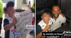 Hernán Barcos y su noble gesto con niño hincha de Alianza Lima que viajó hasta Sullana para verlo