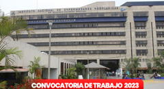 ¿Tienes secundaria completa? INEN lanza convocatoria de trabajo con sueldos de 1.800 soles