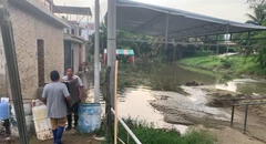 Familias de Piura abandonan sus viviendas tras colapso de desagües y falta de agua