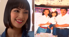 ¿Cuál es la ascendencia de Kimberly Torrejón de "AFHS" y a qué edad vino de su país al Perú?