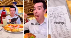 Joven finge ser crítico de alimentos e ingresa a restaurante para comer gratis
