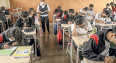En 2022, alumnos tuvieron peor rendimiento que hace 3 años