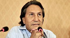 Alejandro Toledo presenta “moción de emergencia”  para suspender detención y extradición